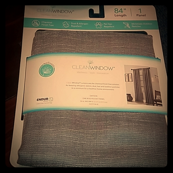 clean window Other - 🐾CLEAN WINDOW Dusty Blue Curtains